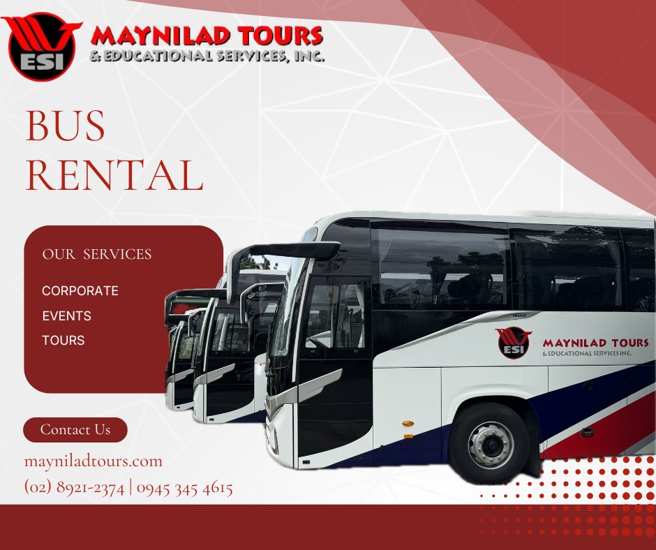 Maynilad Tours & Educational Services, Inc. Facebook ad