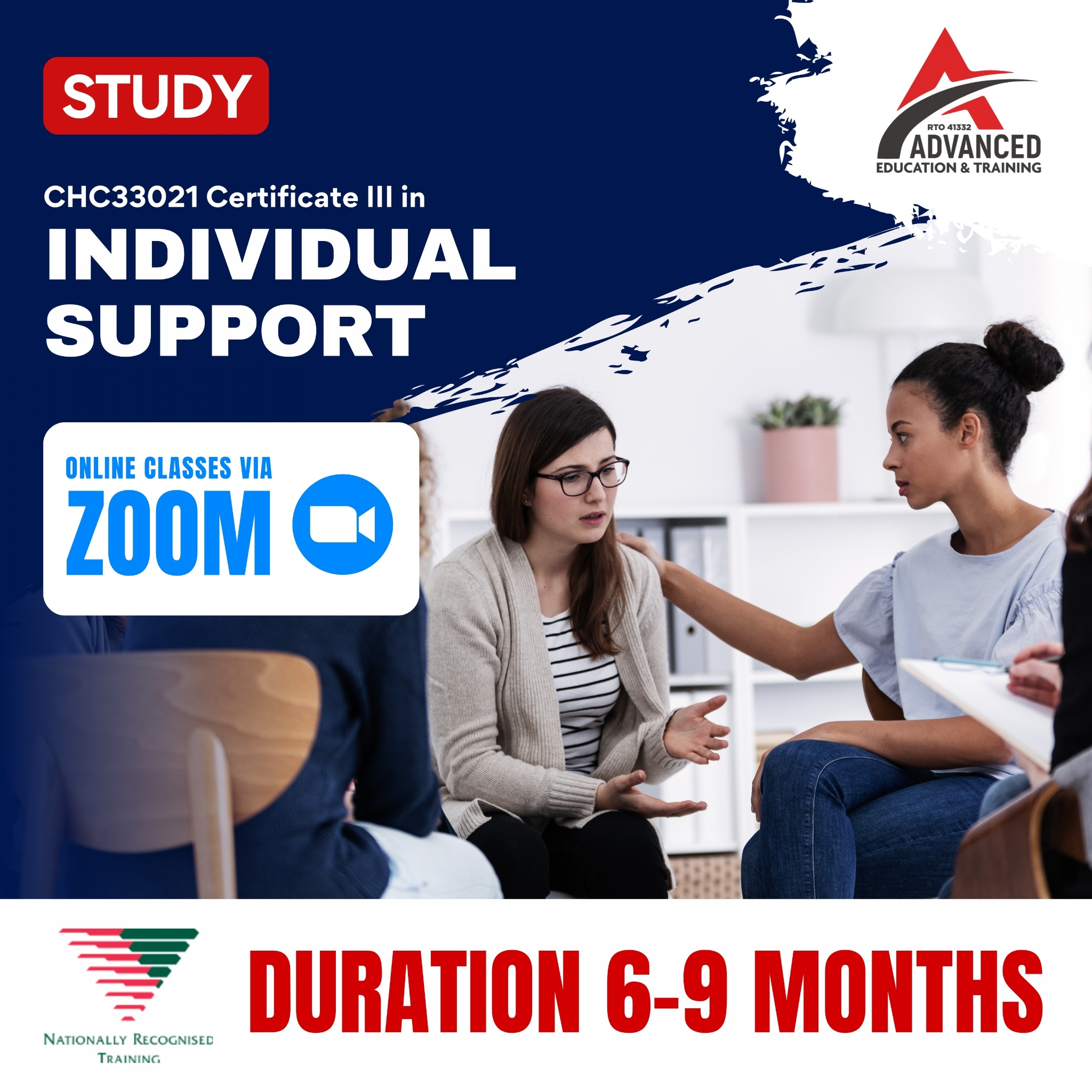 Advanced Education & Training Facebook ad