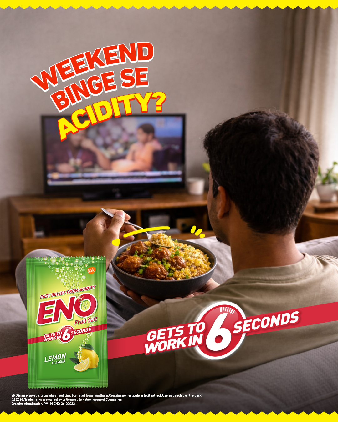 ENO India Facebook ad from May 7, 2026
