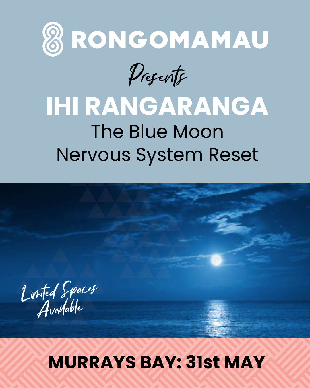 Rongomamau Facebook ad: For the woman who has tried yoga, meditation…