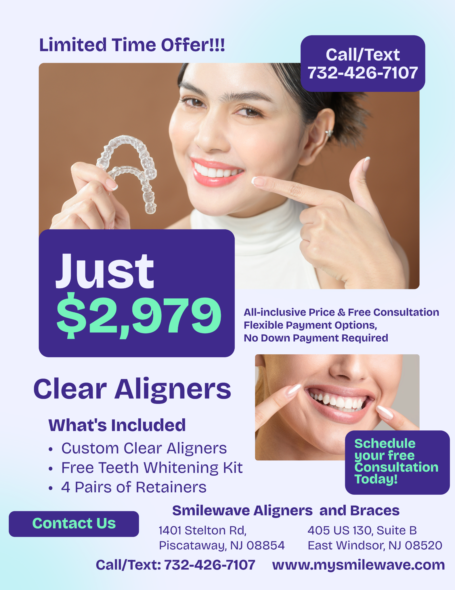 Smilewave Aligners & Braces Facebook ad