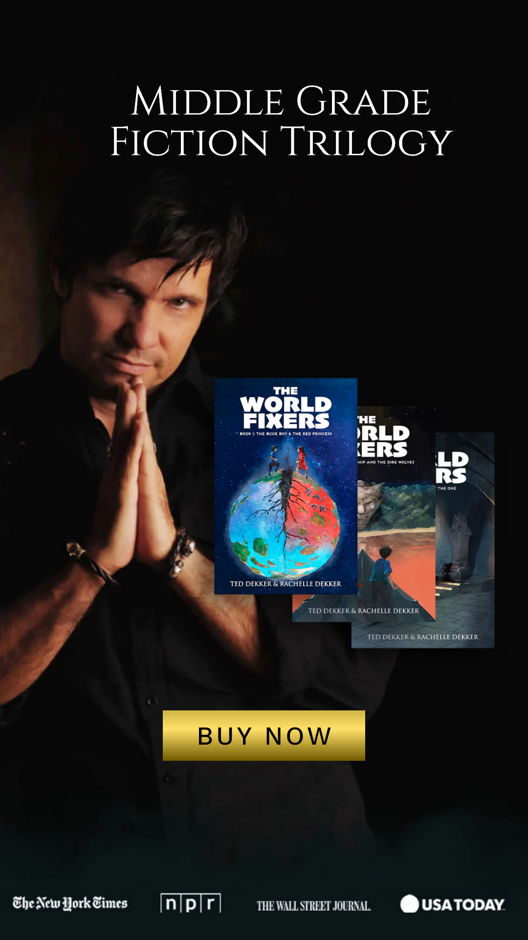 Ted Dekker Facebook ad