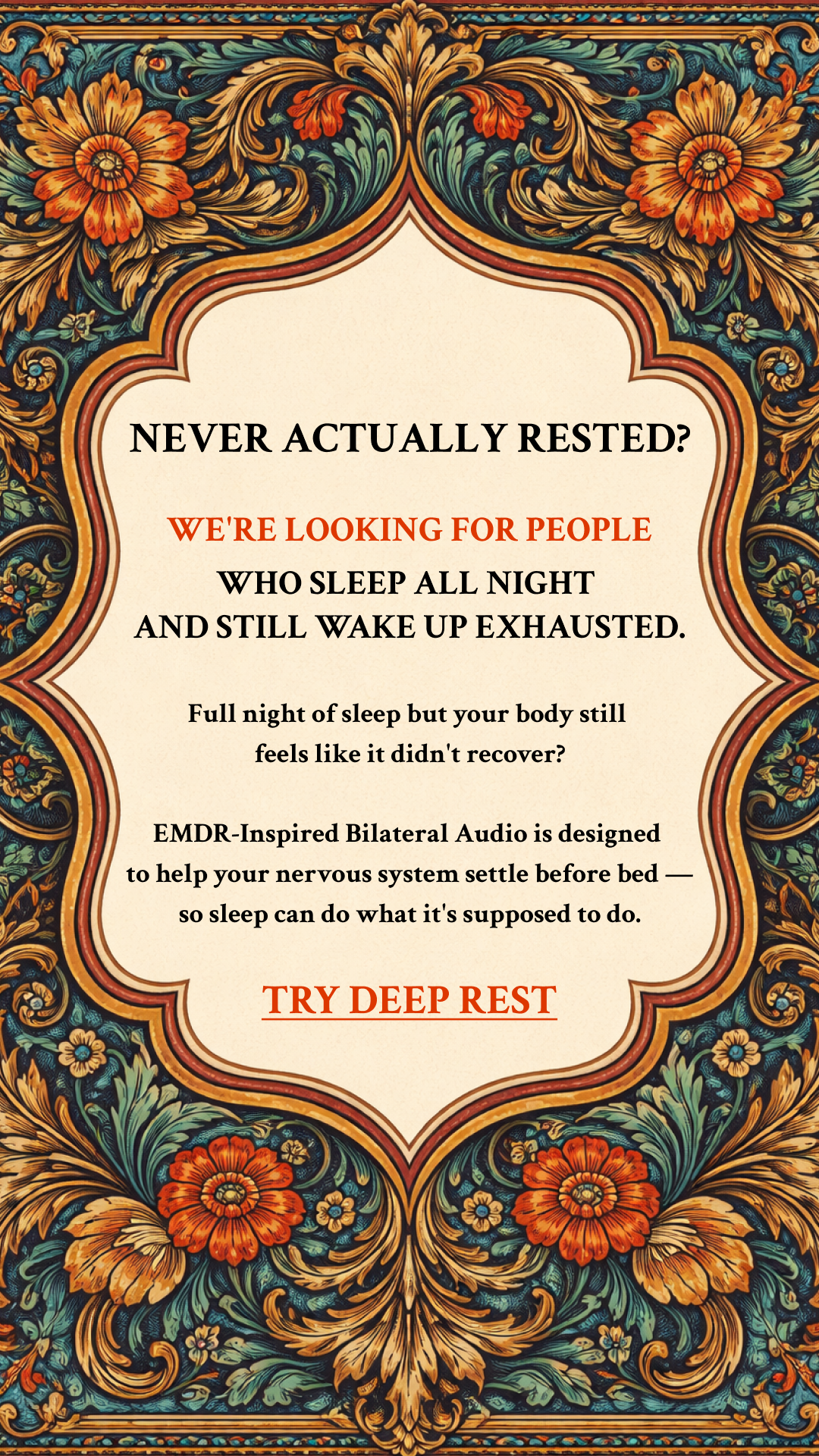Calm Facebook ad