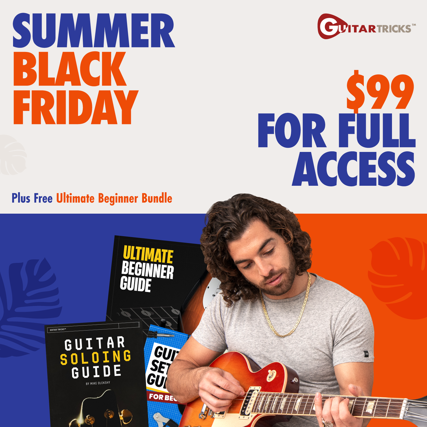 GuitarTricks.com Facebook ad