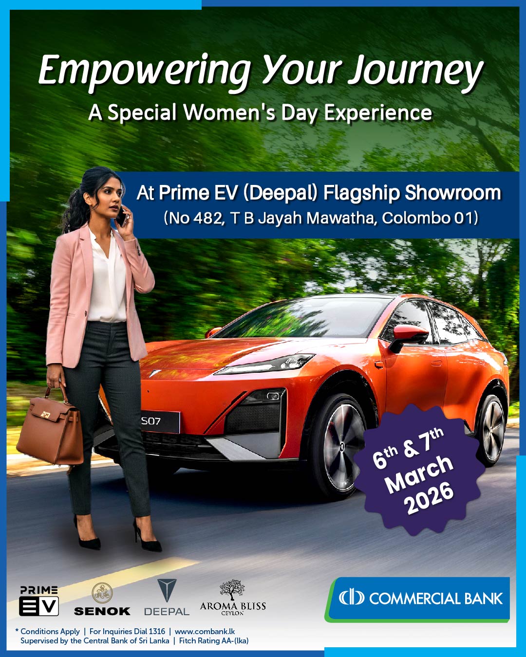 Commercial Bank of Ceylon PLC Facebook ad