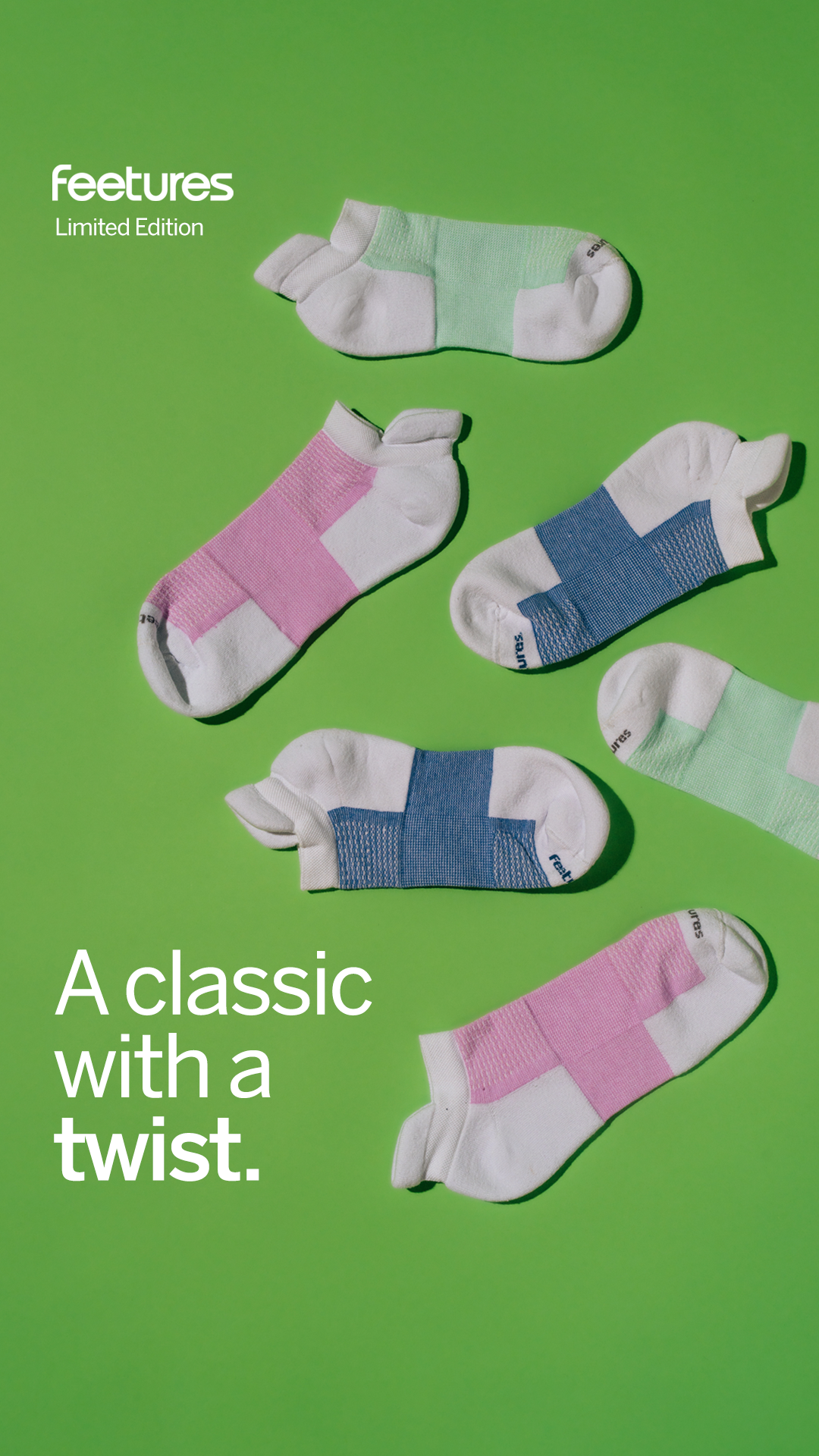 Feetures Facebook ad