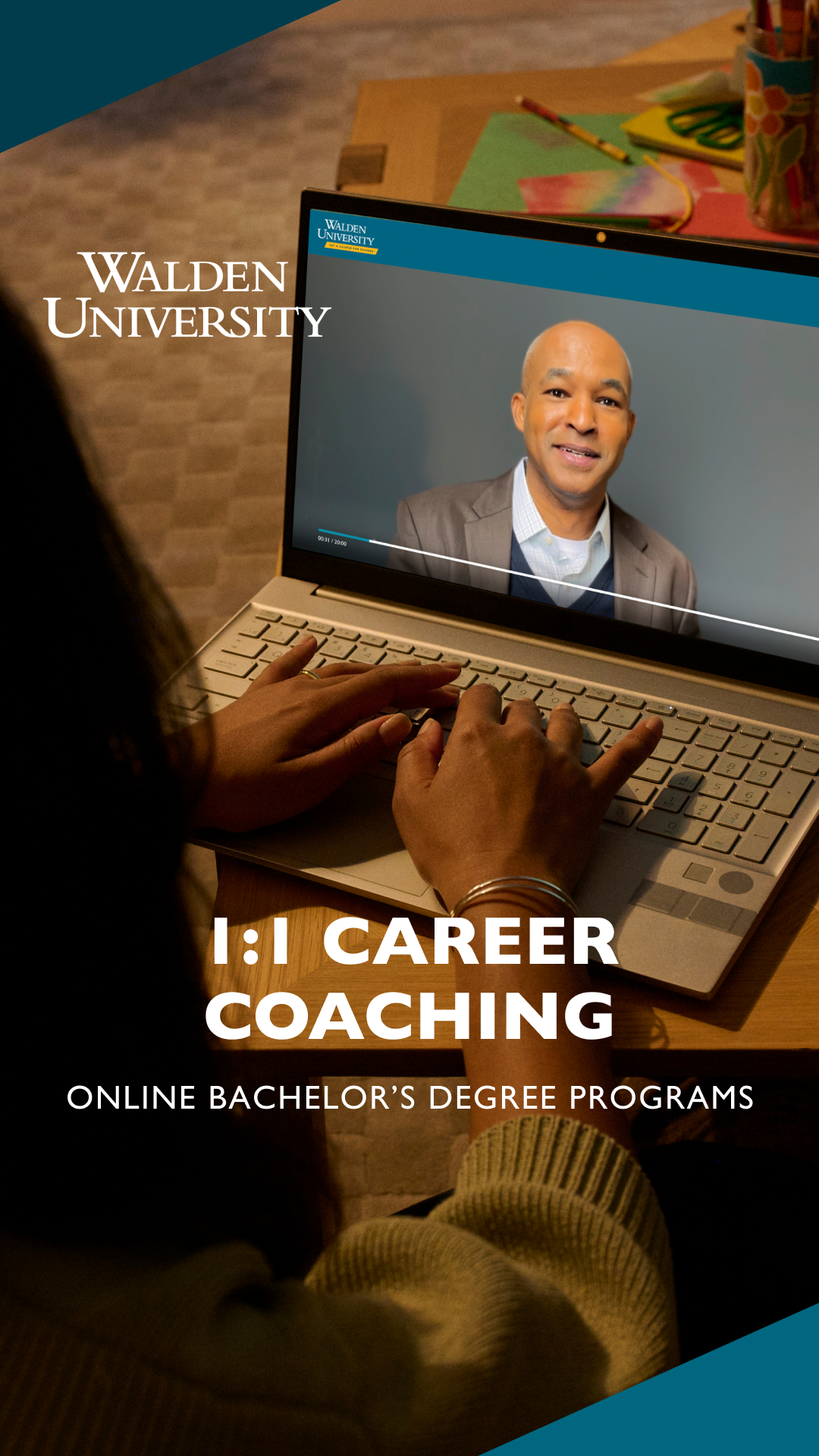 Walden University Facebook ad
