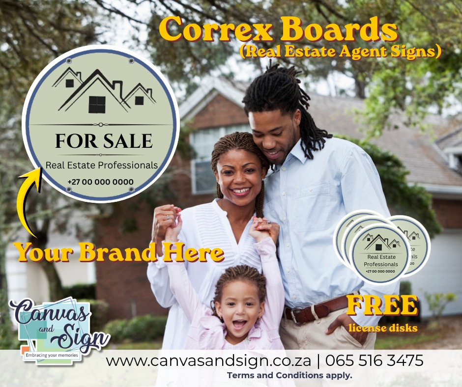 Canvas & Sign Facebook ad: CORREX BOARDS
