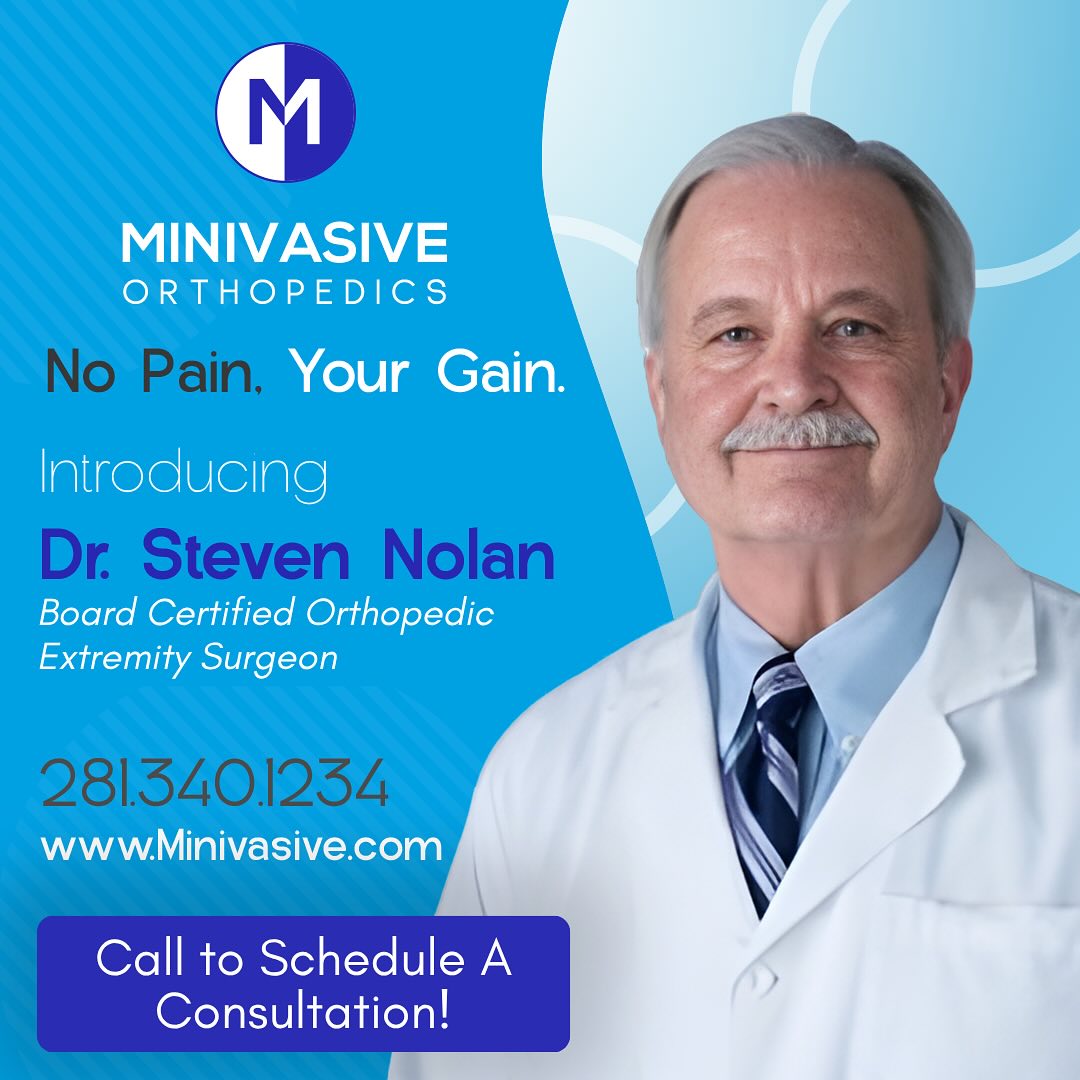 Minivasive Pain & Orthopedics Facebook ad