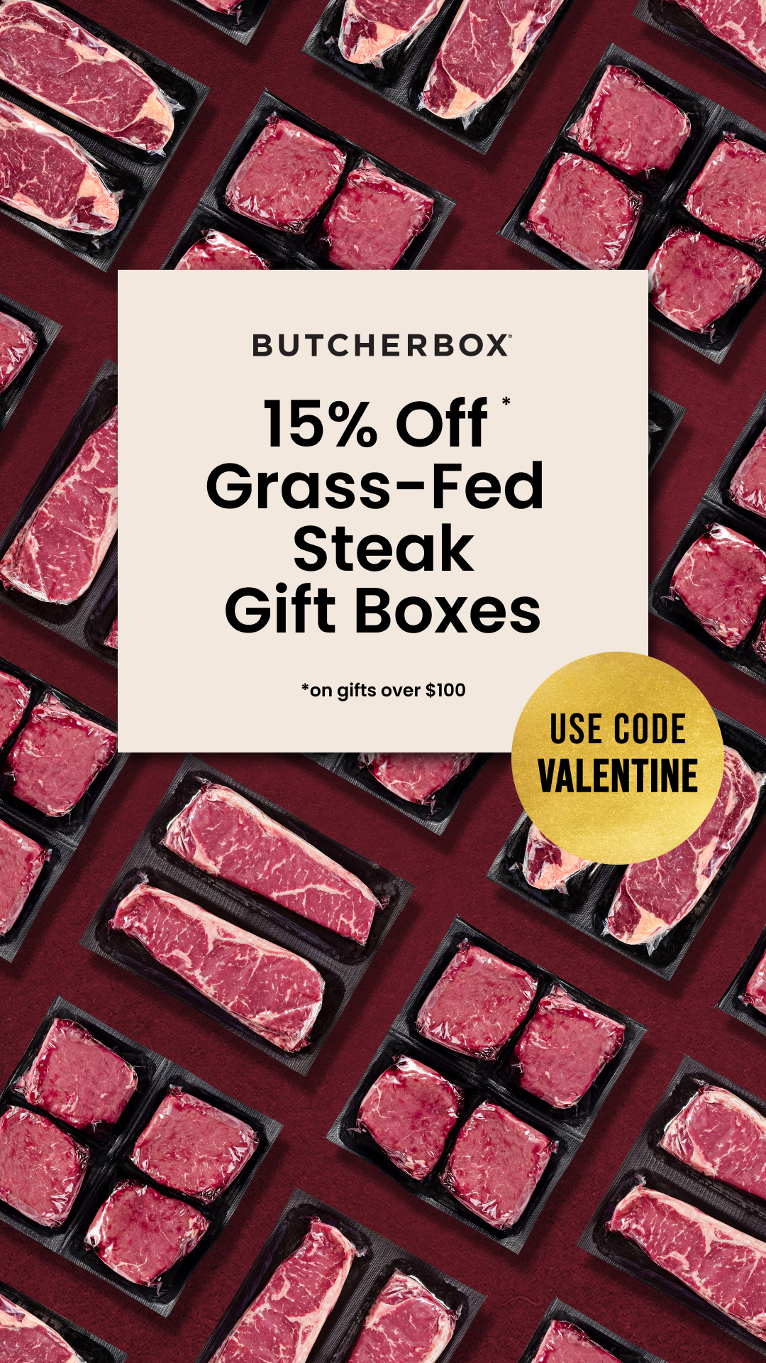 ButcherBox Facebook ad