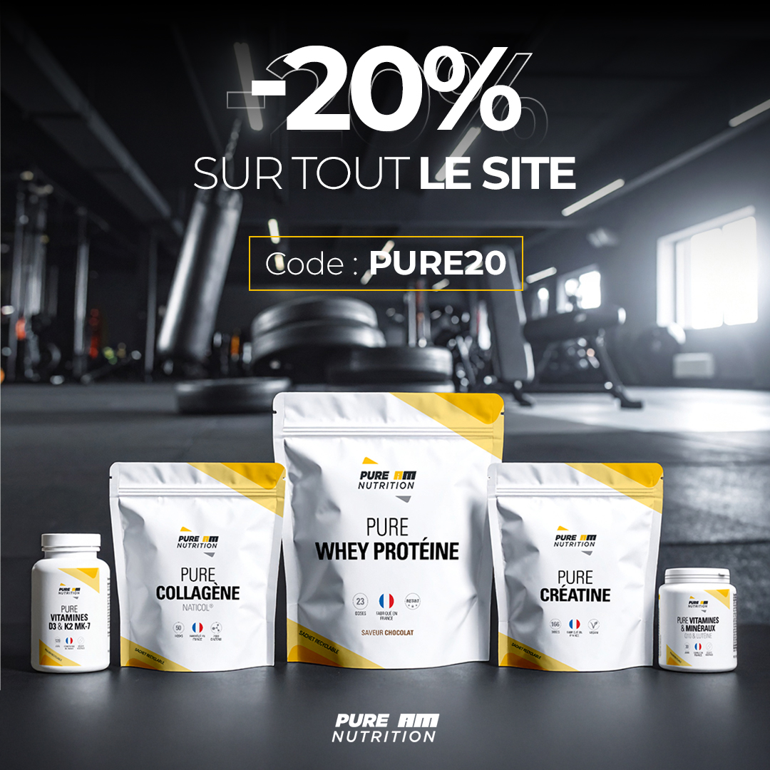 PURE AM Nutrition Facebook ad