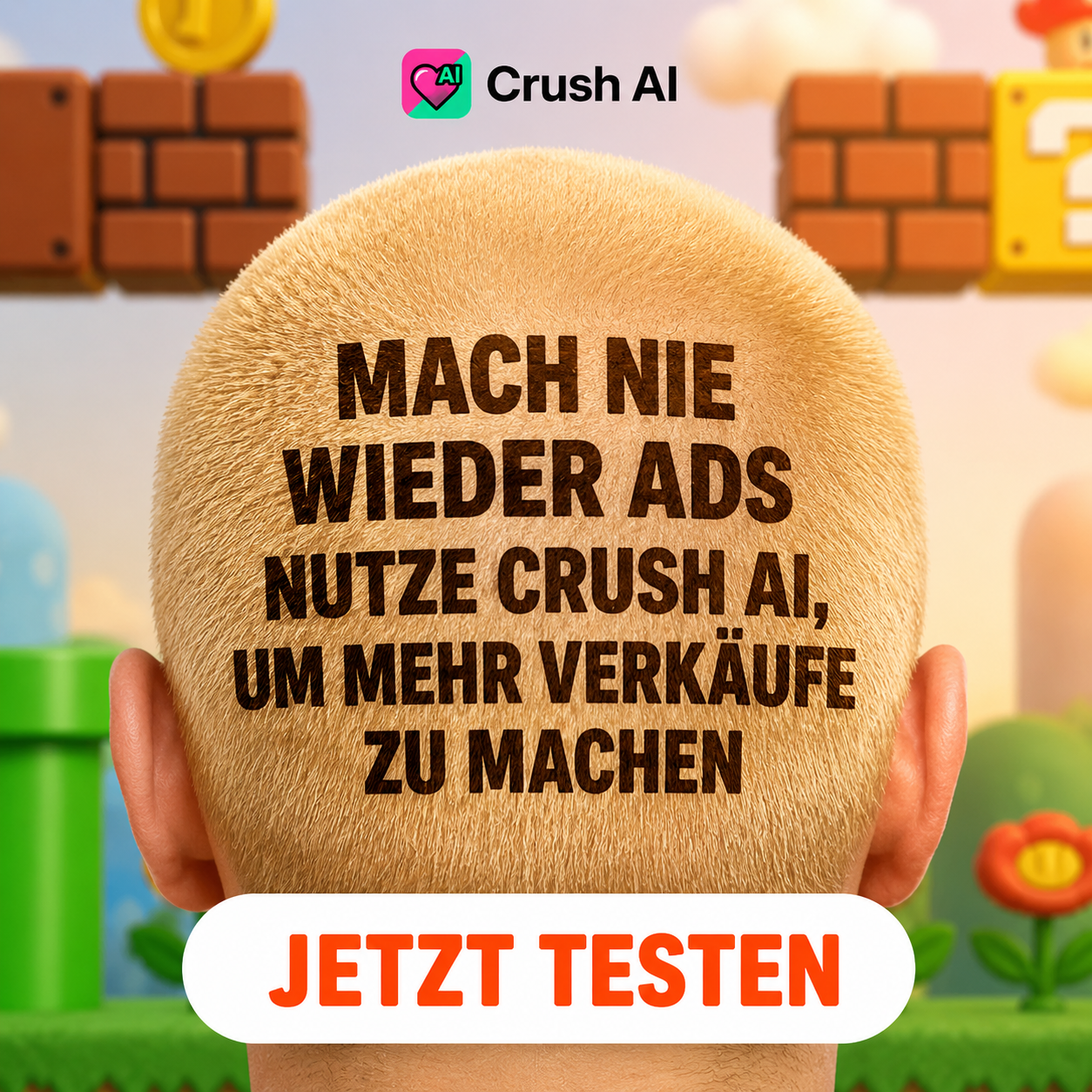 trycrush.ai Facebook ad