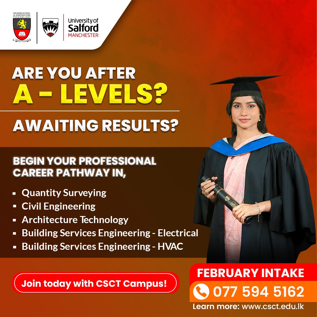 CSCT Campus Facebook ad: February Intake Now Open at CSCT!