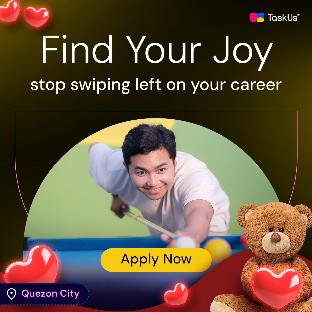 TaskUs Facebook ad