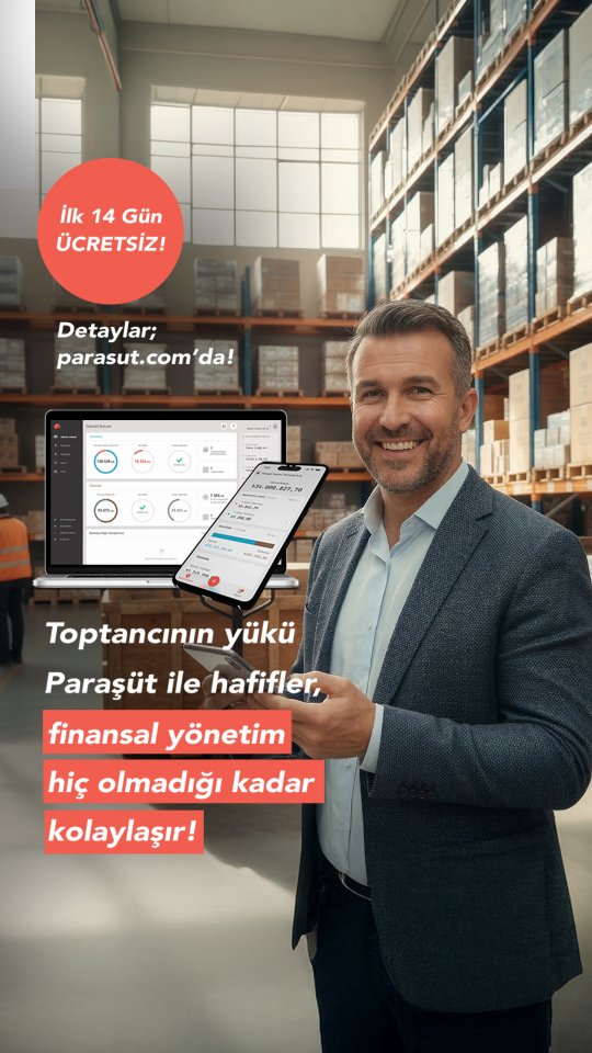 Paraşüt Facebook ad: Toptan satışlar yapanların finansal yönetimi Paraşüt ile…