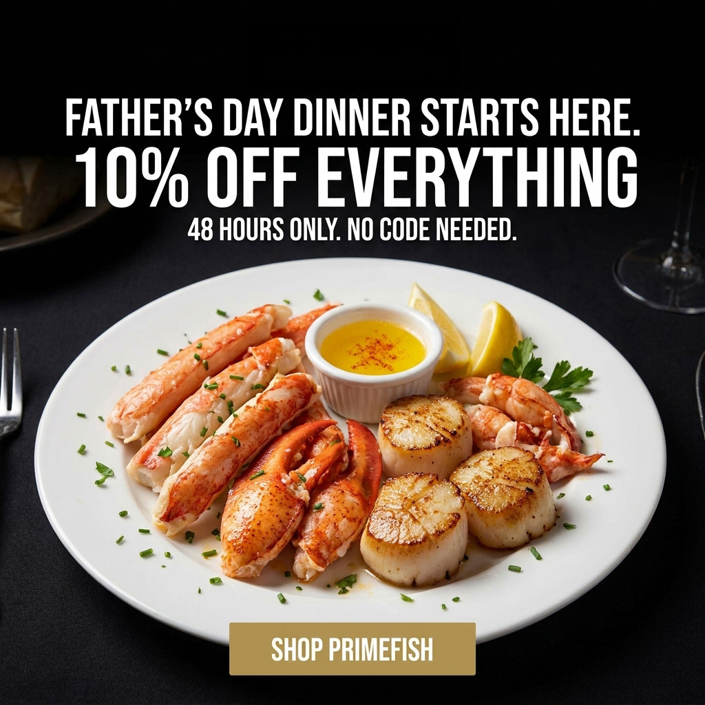 PrimeFish Seafood Co. Facebook ad