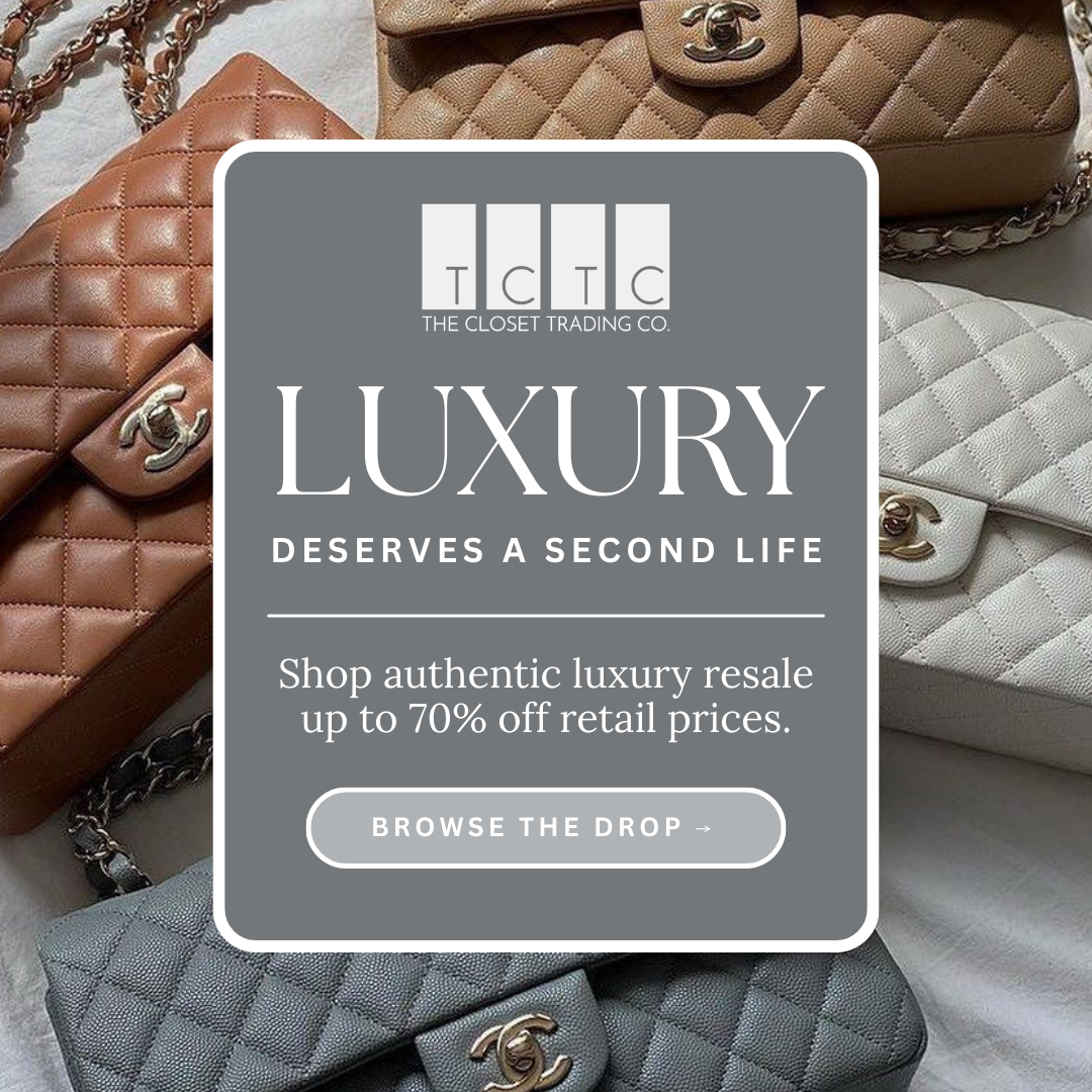 The Closet Trading Company Facebook ad: For over 20 years, The Closet Trading Co.