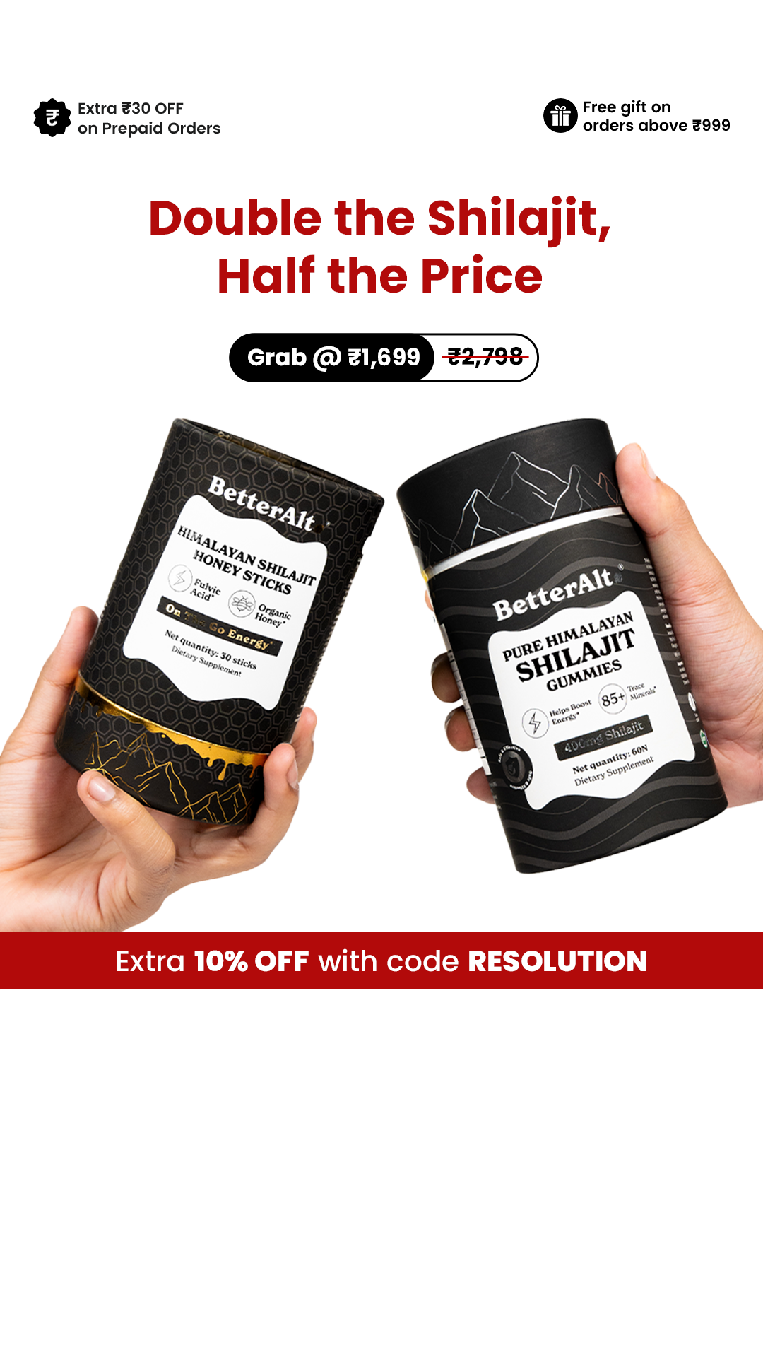 Betteraltindiashop Facebook ad from Apr 23, 2026