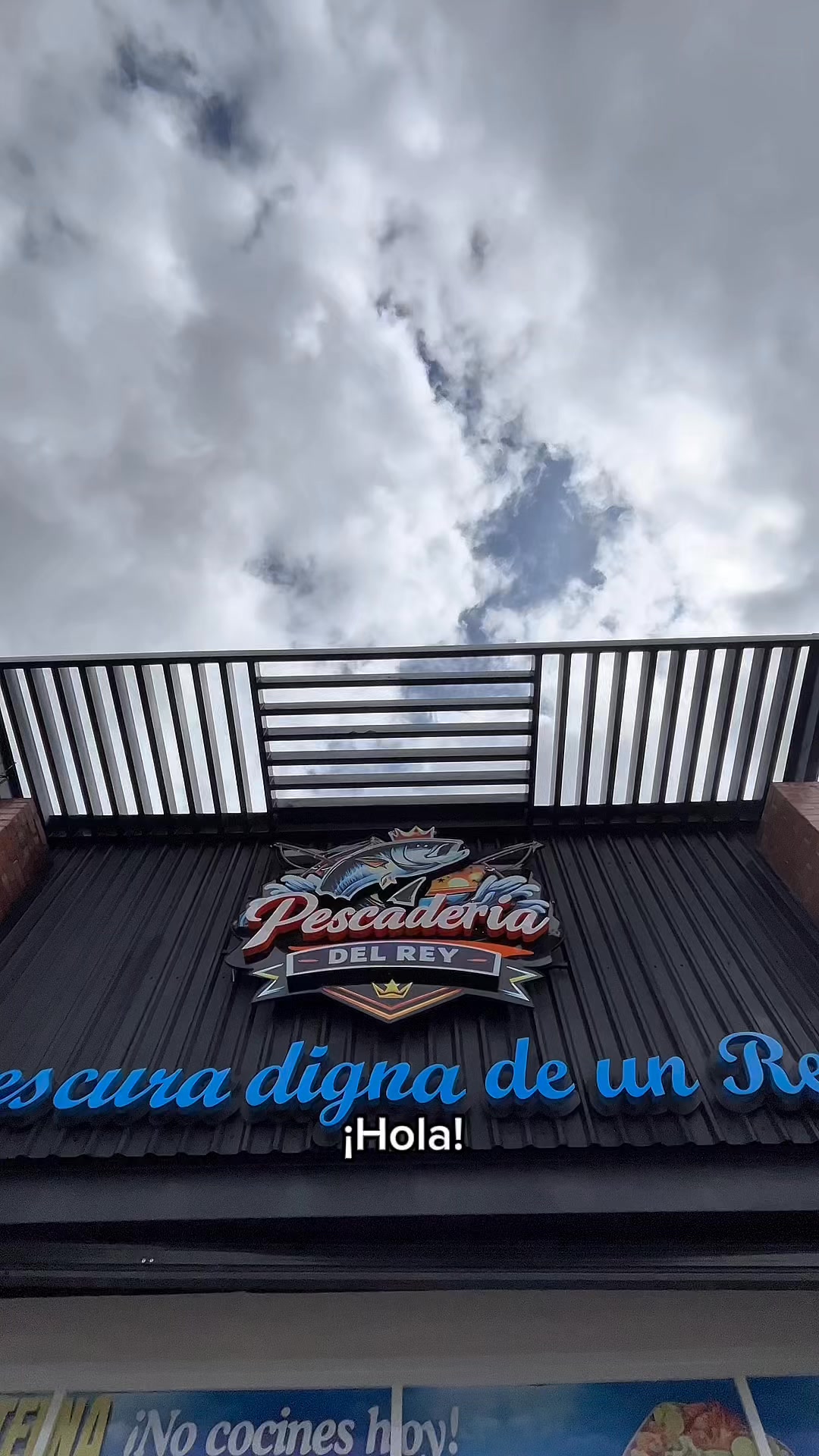 Pescadería del Rey Facebook ad: Visítanos