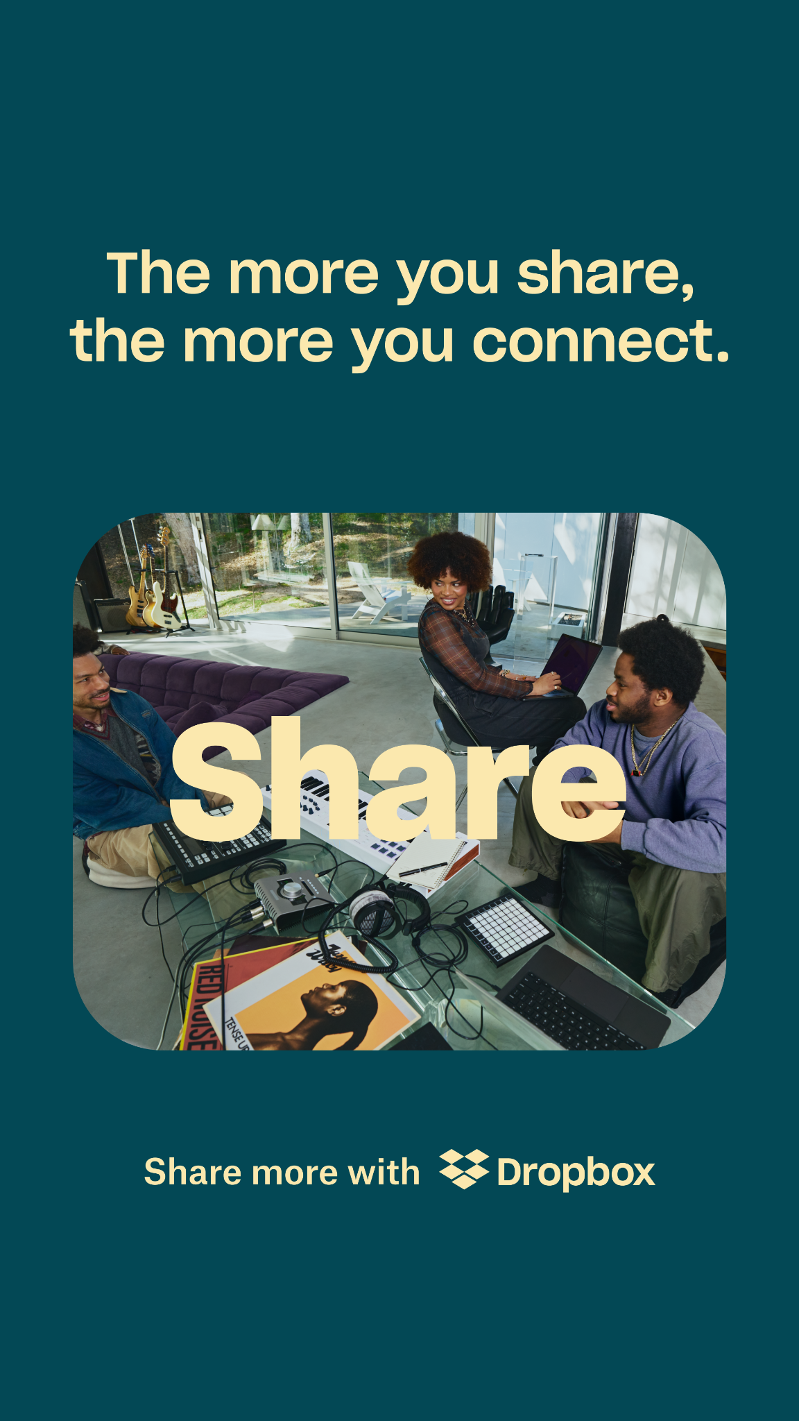 Dropbox Facebook ad