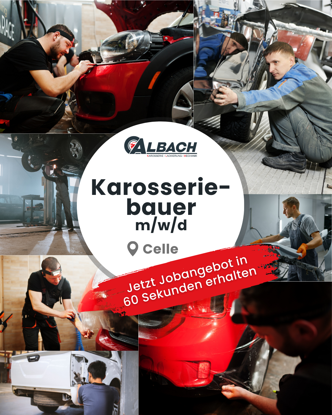 Albach KLM Karriere Facebook ad