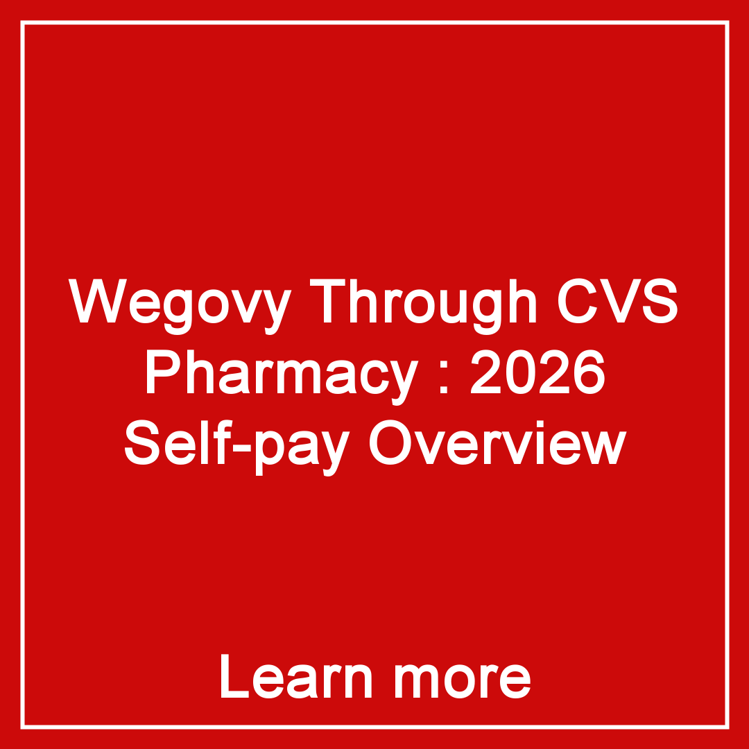 Wellness Path Facebook ad: Wegovy Through CVS Pharmacy: 2026 Self-pay Overview Learn…