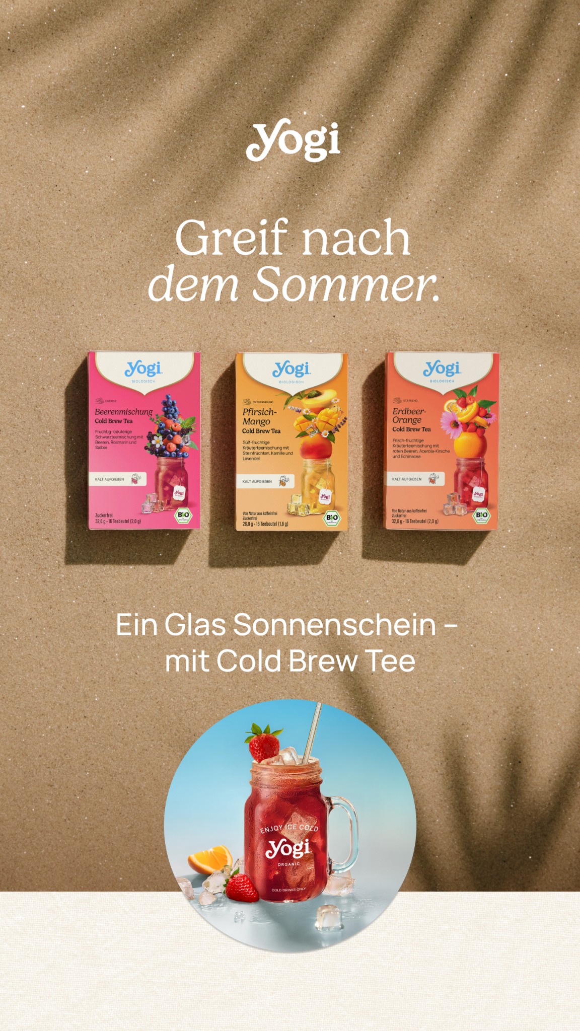 Yogi Tea Facebook ad