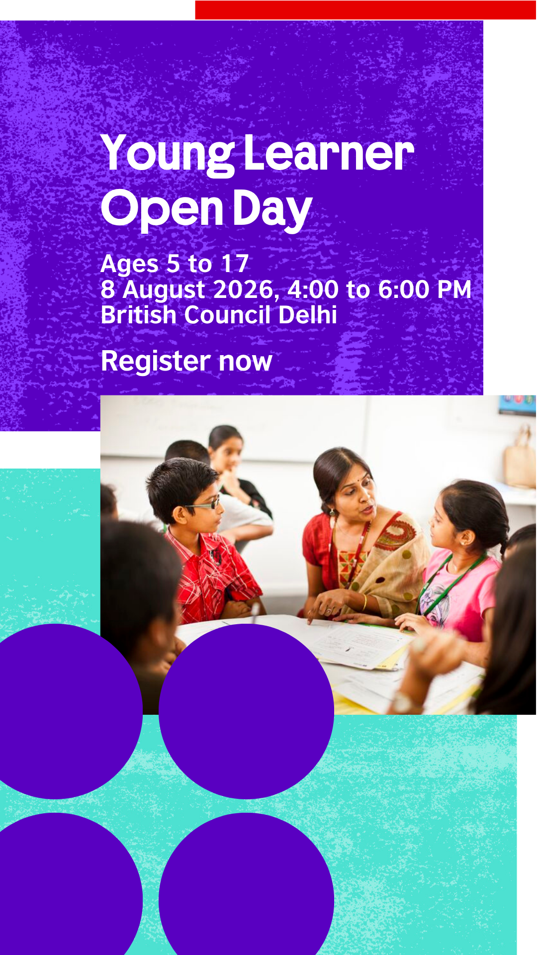 British Council India Facebook ad