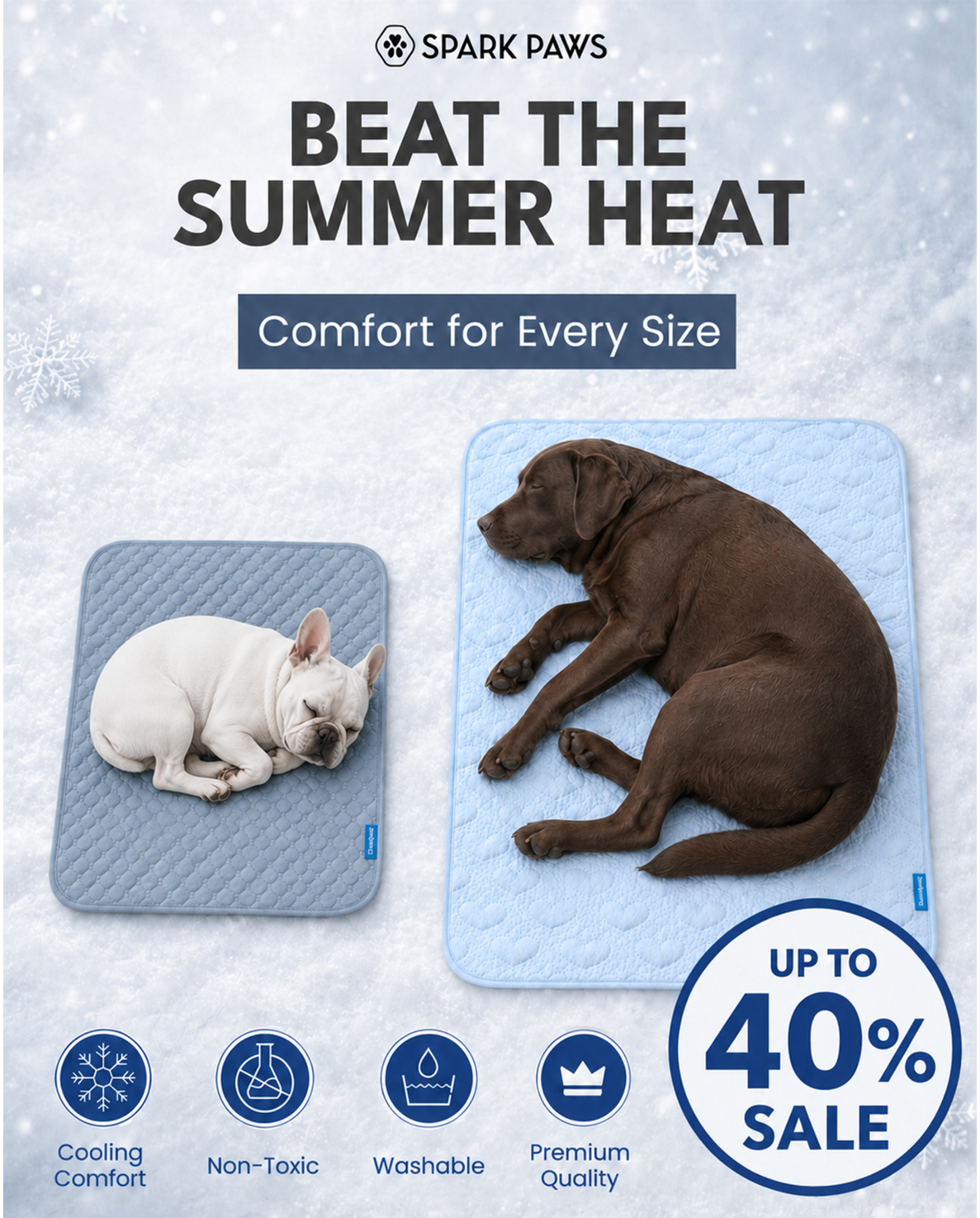 Spark Paws Facebook ad