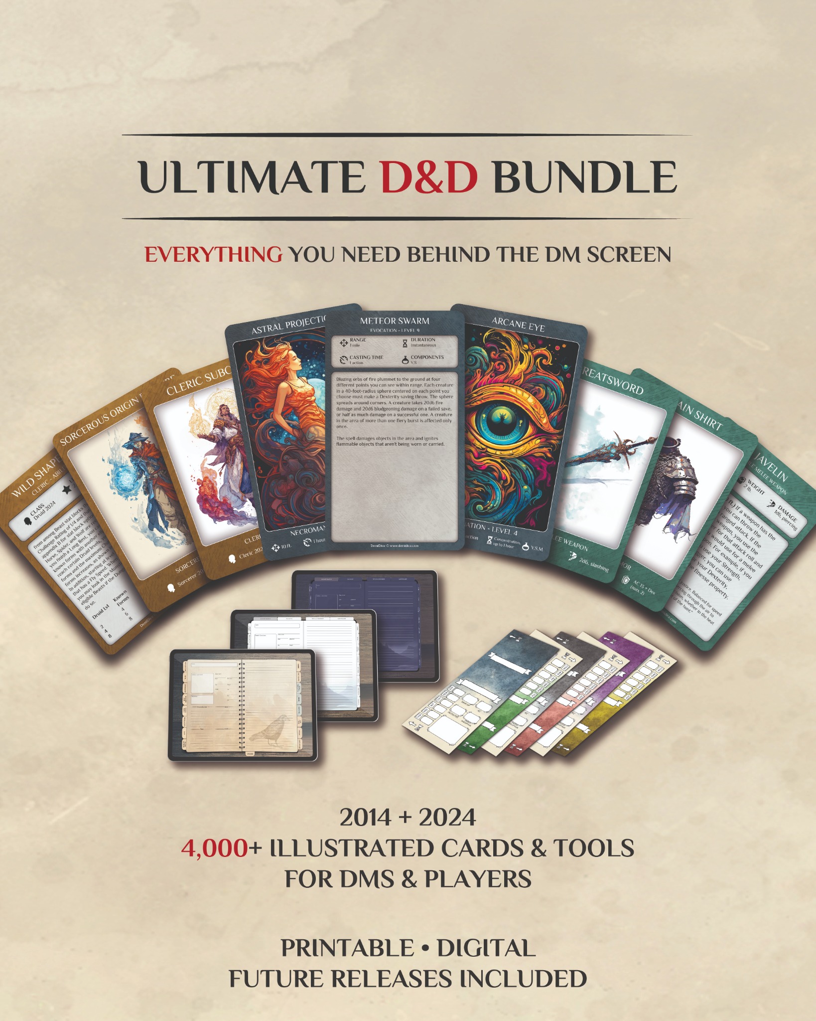 Demi-Dice Facebook ad: The Ultimate DemiDice D&D Bundle