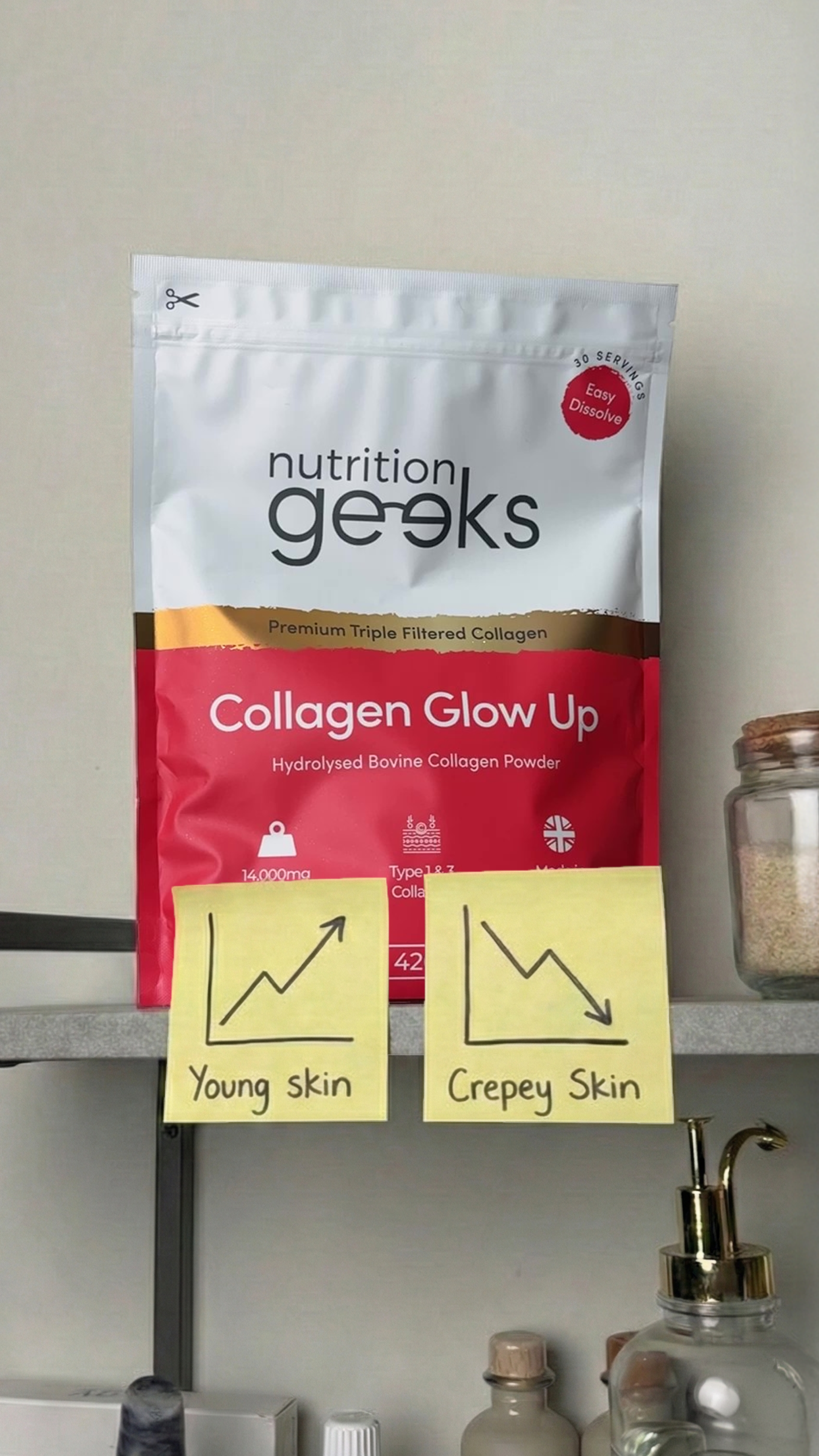 Nutrition Geeks Facebook ad