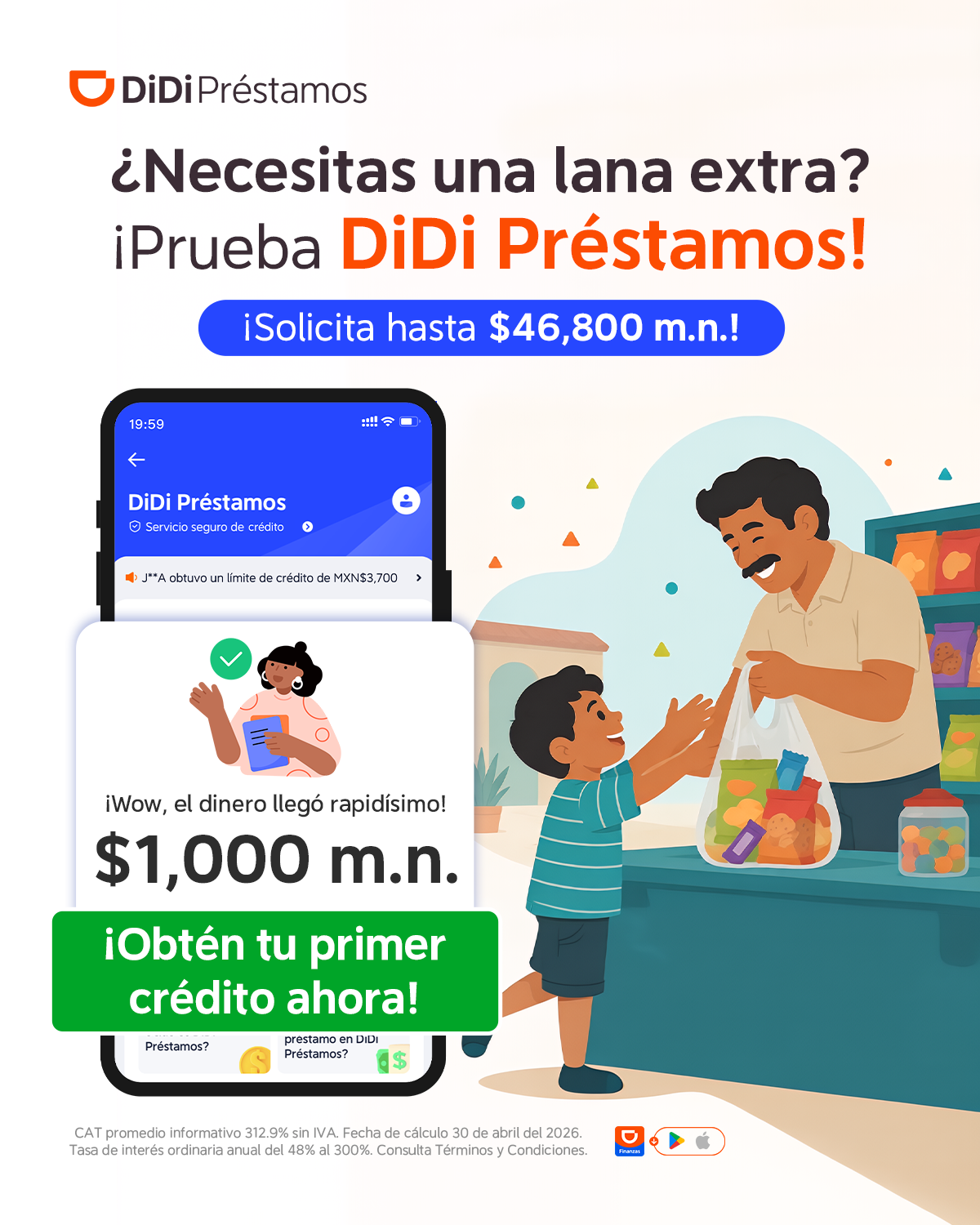 DiDi Loan Facebook ad