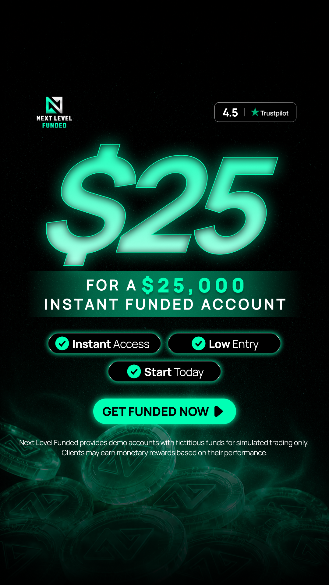 Next Level Funded Facebook ad