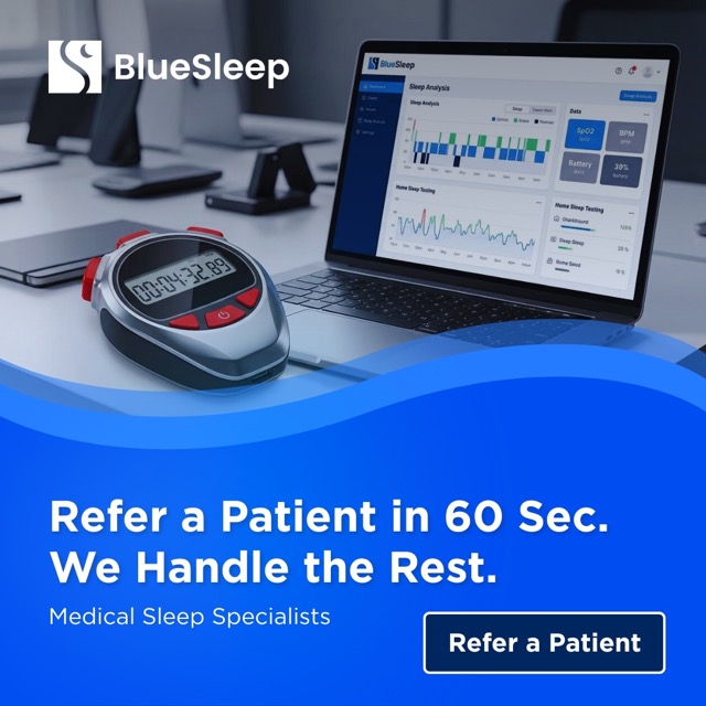 BlueSleep - Sleep Health and Wellness Facebook ad