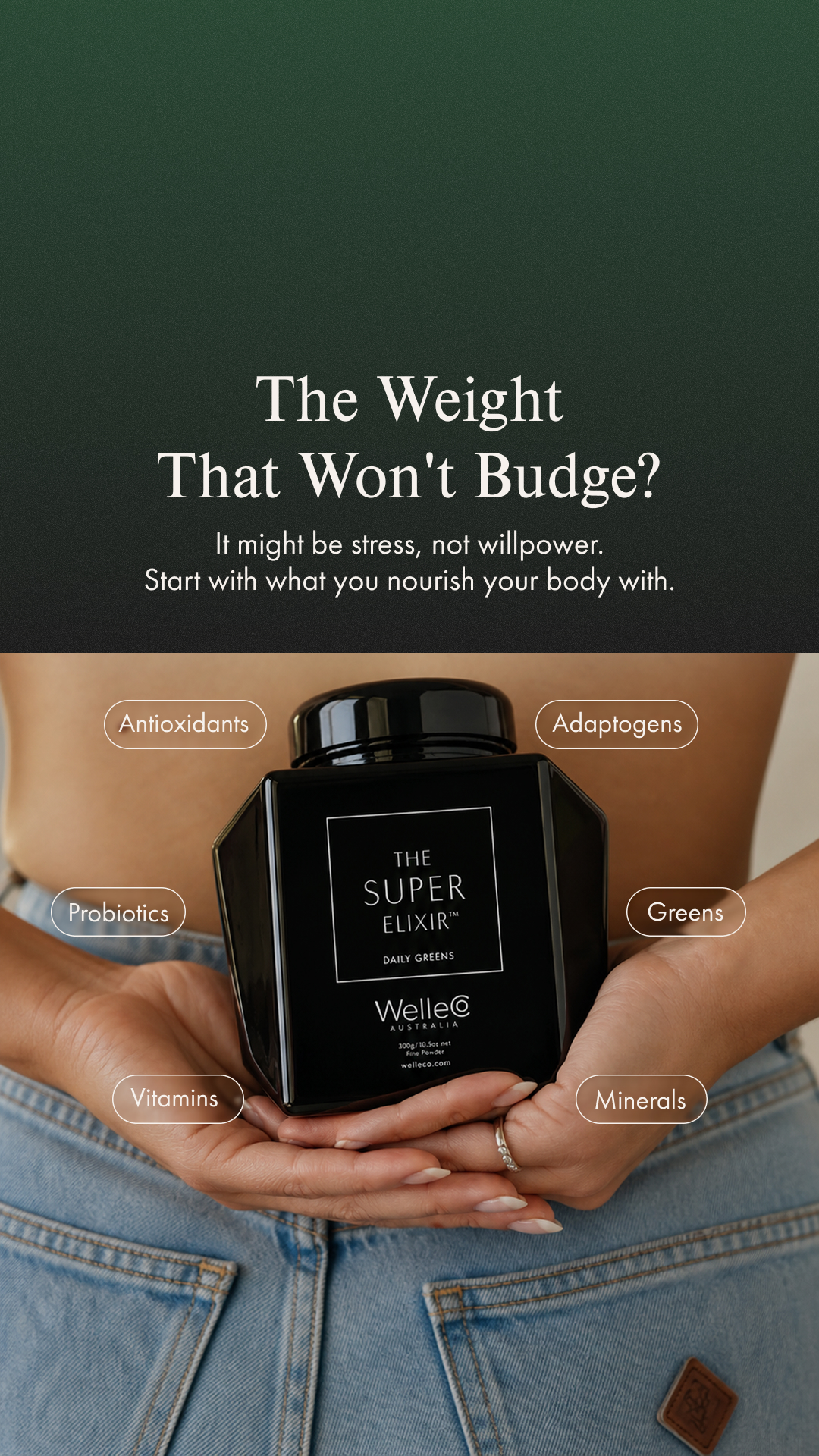 WelleCo Facebook ad