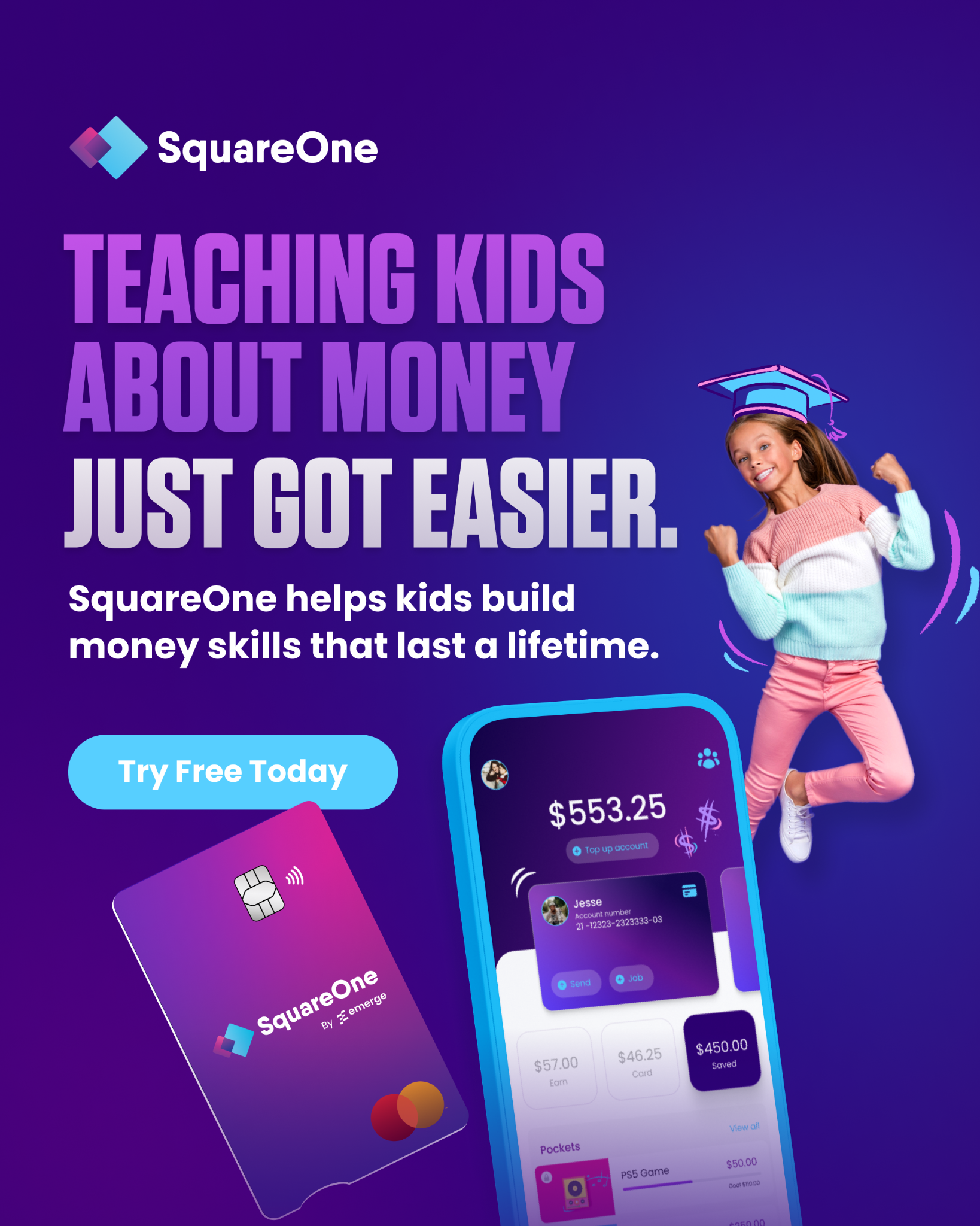 SquareOne Facebook ad