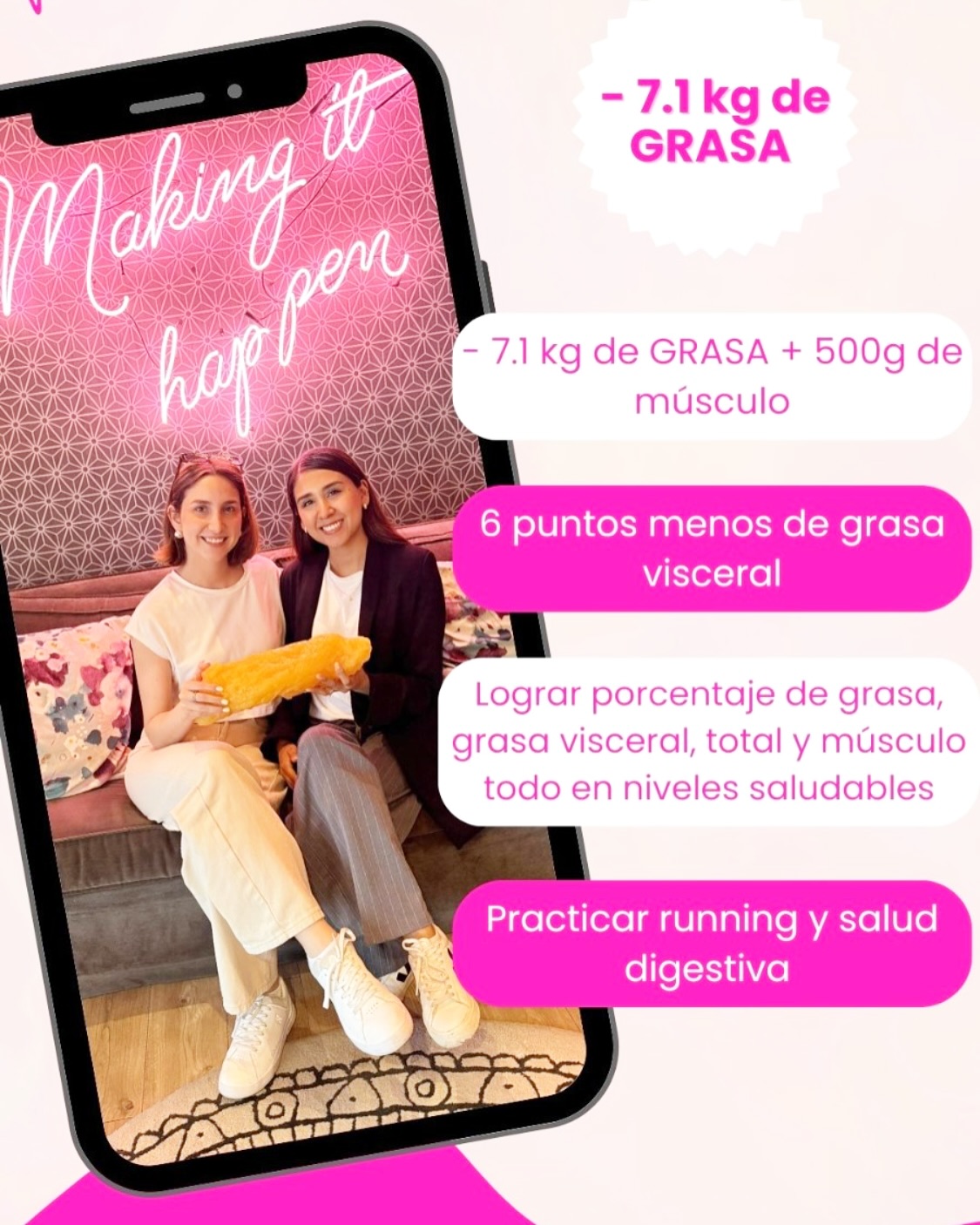 teamlaviafit Facebook ad: Les presentamos a Isabella paciente atendida por Fátima…