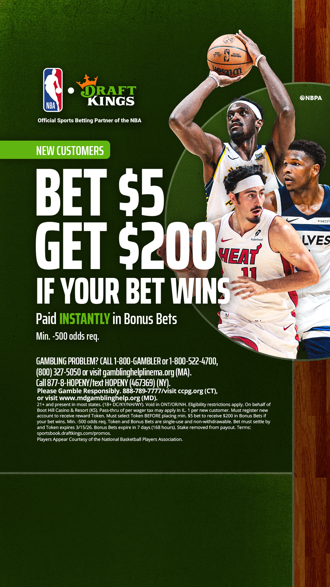 DraftKings Sportsbook Facebook ad