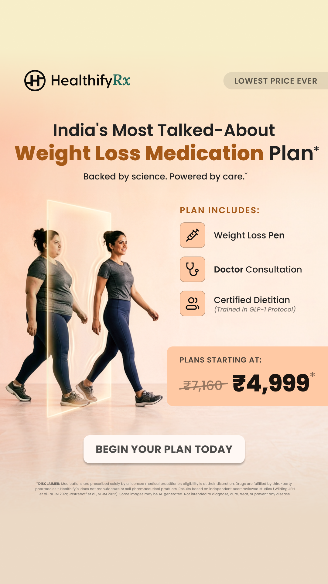 HealthifyMe Facebook ad