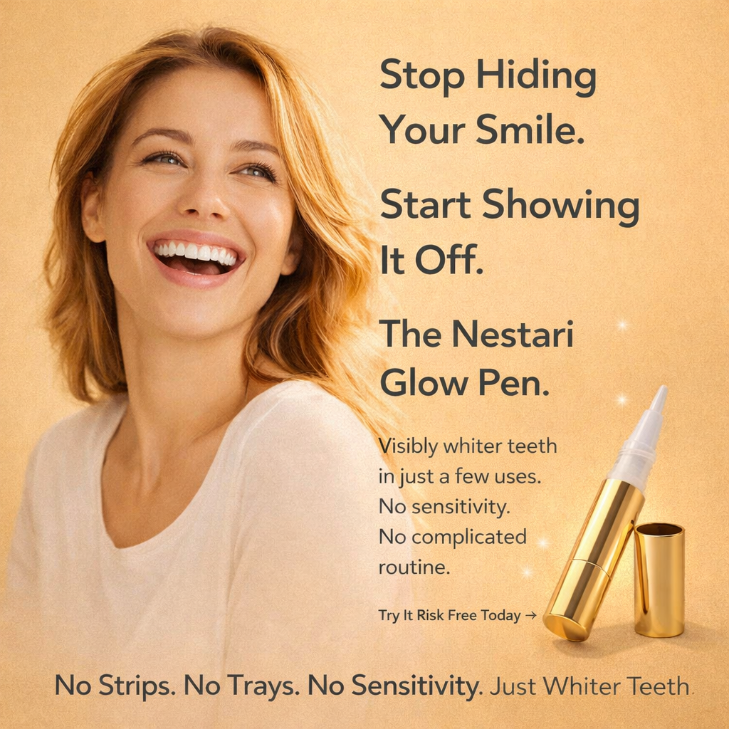 Thenestaristore Facebook ad: Finally. Whiter Teeth Without the Sensitivity.