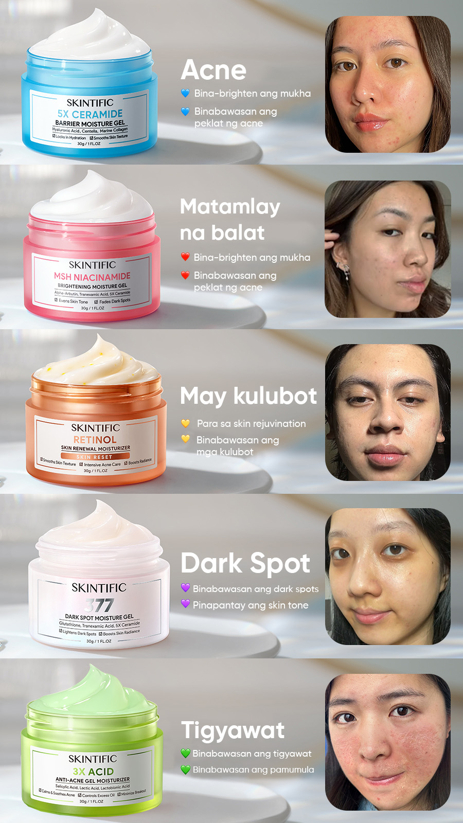 Skintific Philippines Facebook ad