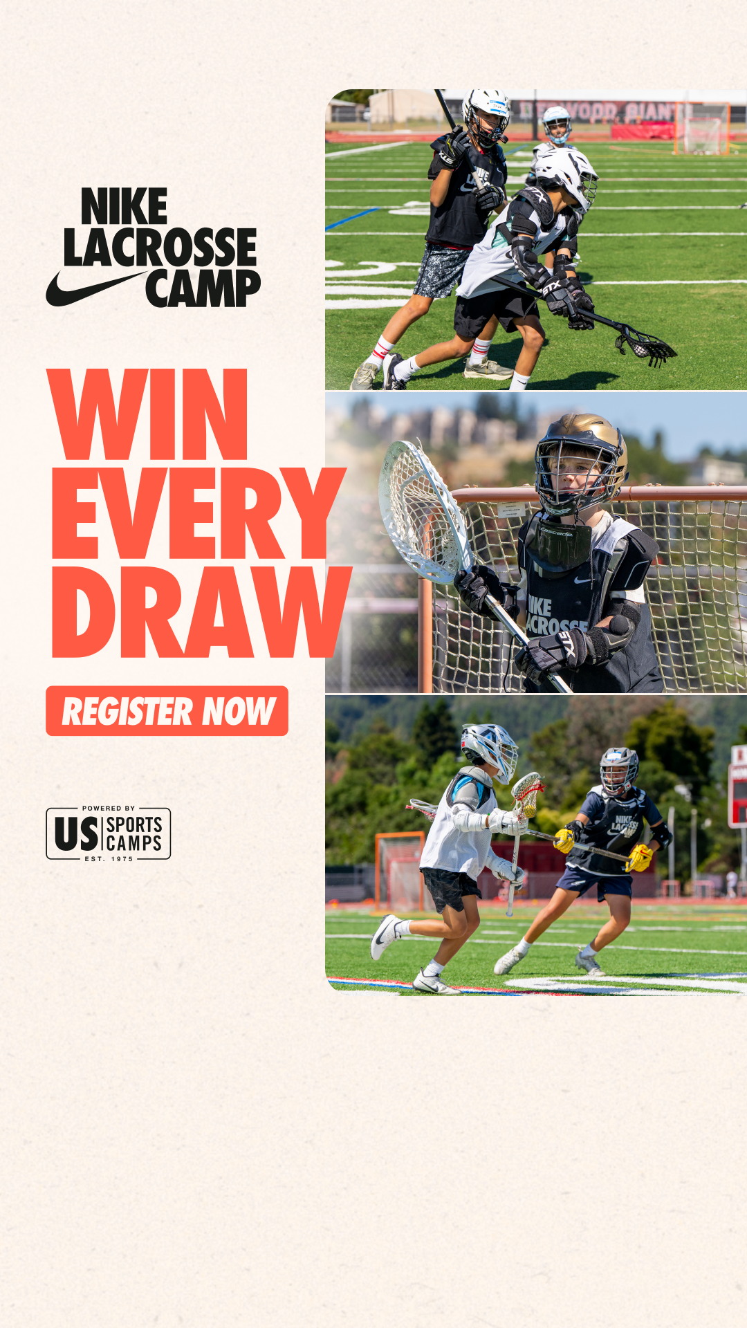 US Sports Camps - NIKE Sports Camps Facebook ad
