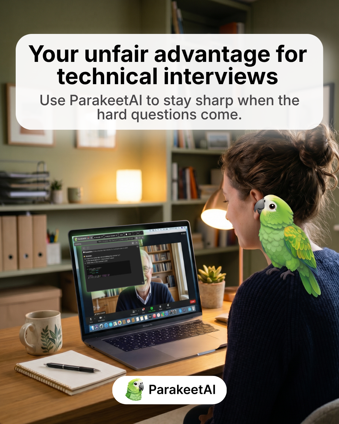 Parakeetai Facebook ad