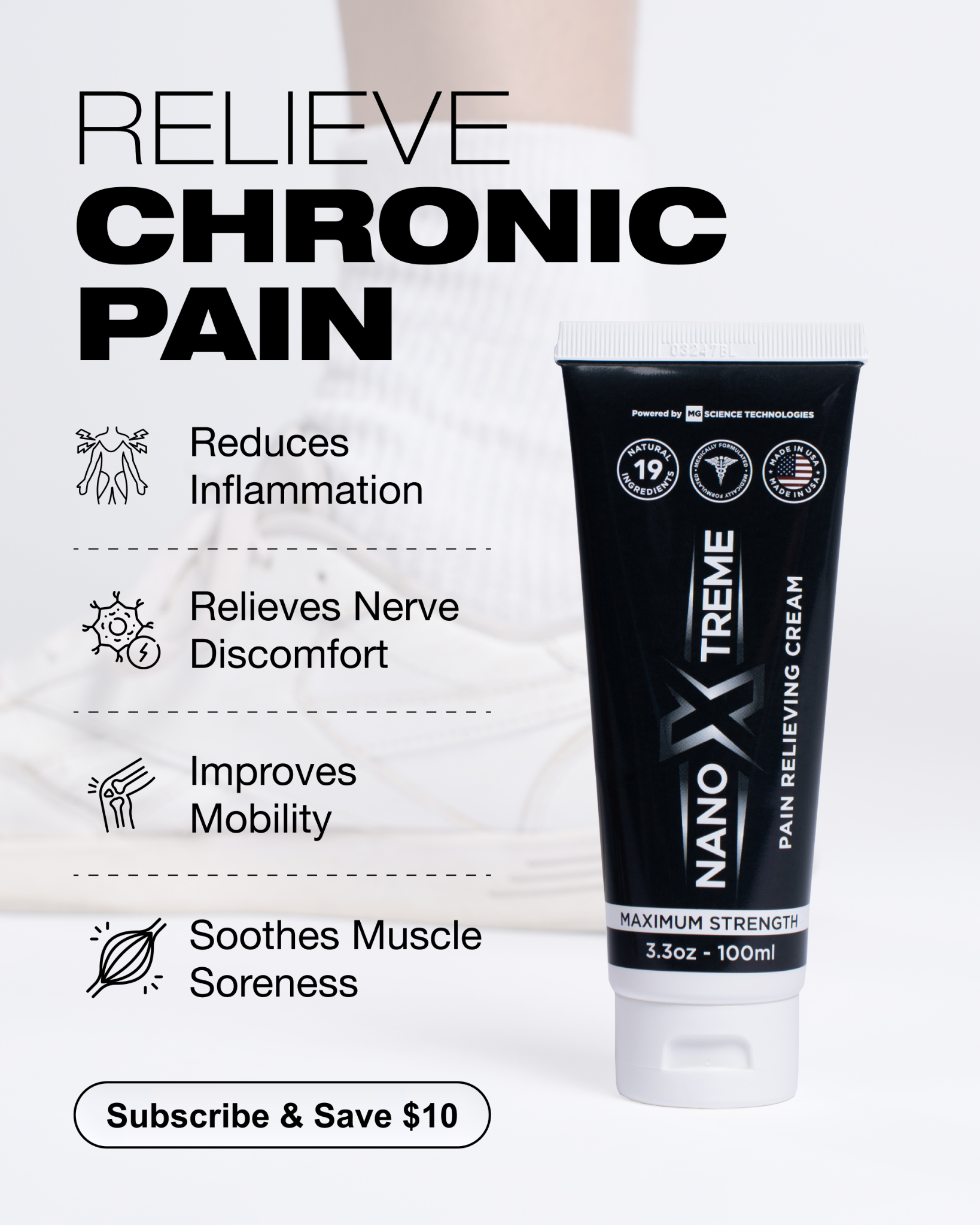NanoX Facebook ad: Up to 10x Better Absorption with NanoXtreme!