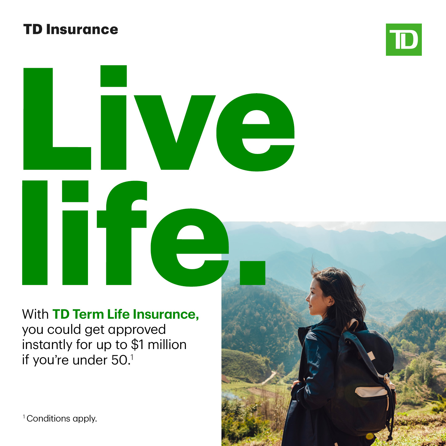 TD Insurance Facebook ad
