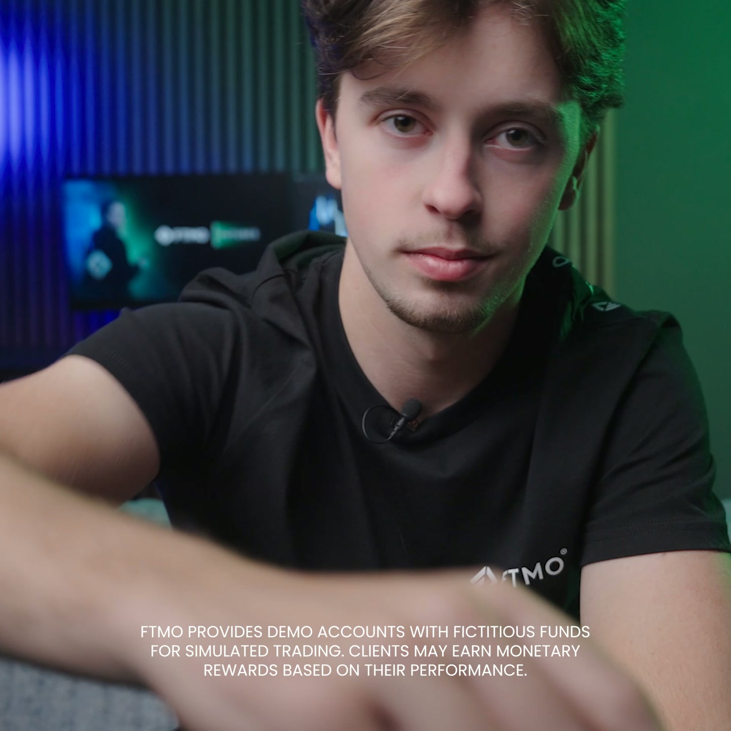 FTMO Futures Facebook ad: Advance to your Sim-Funded Account