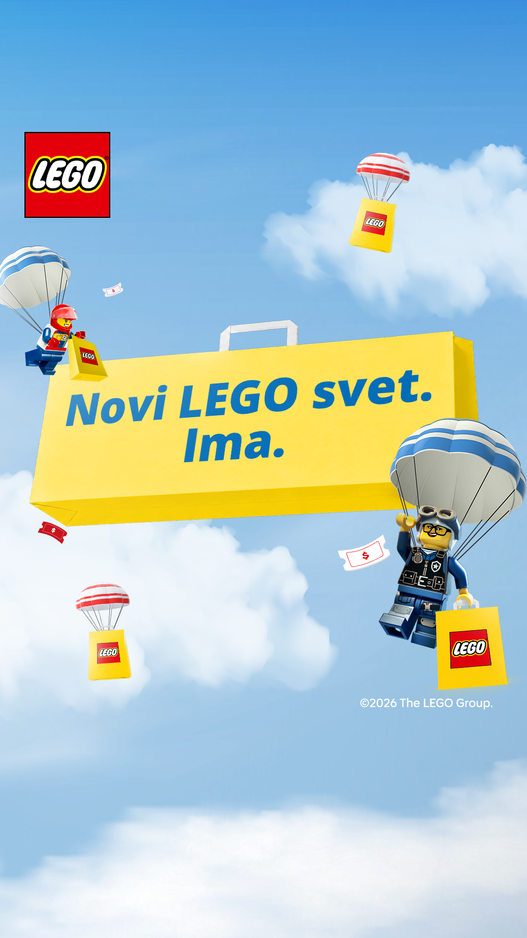 Ananas.rs Facebook ad: LEGO? Ima!