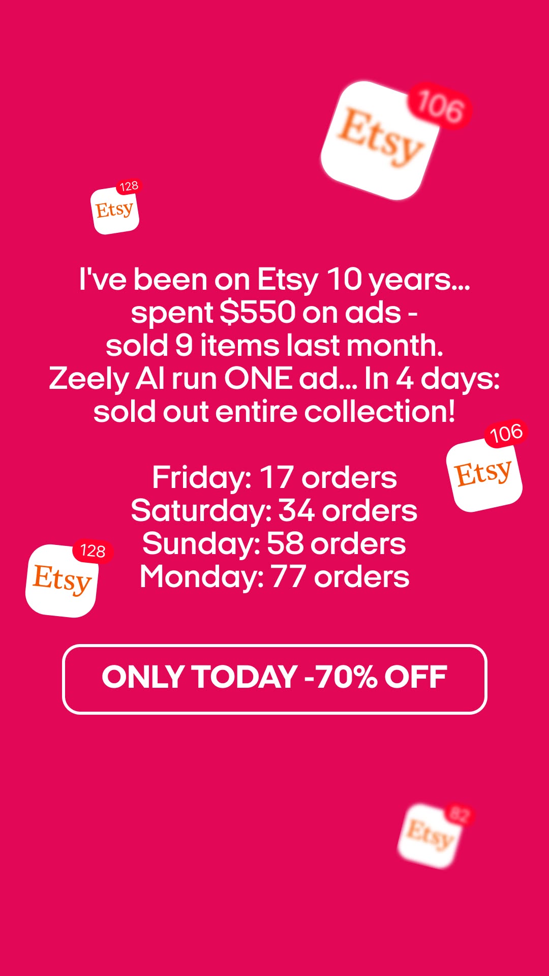 Olivia Bennett Facebook ad