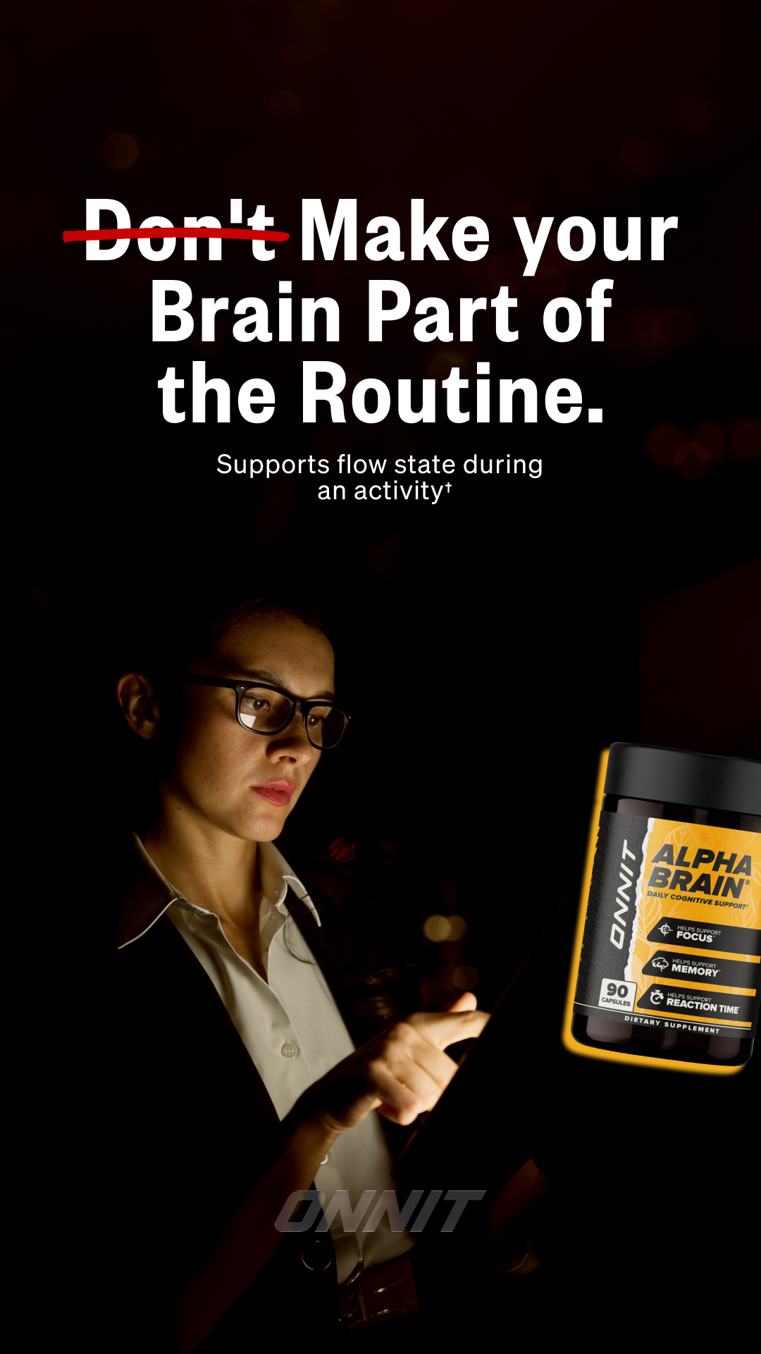 Onnit Facebook ad
