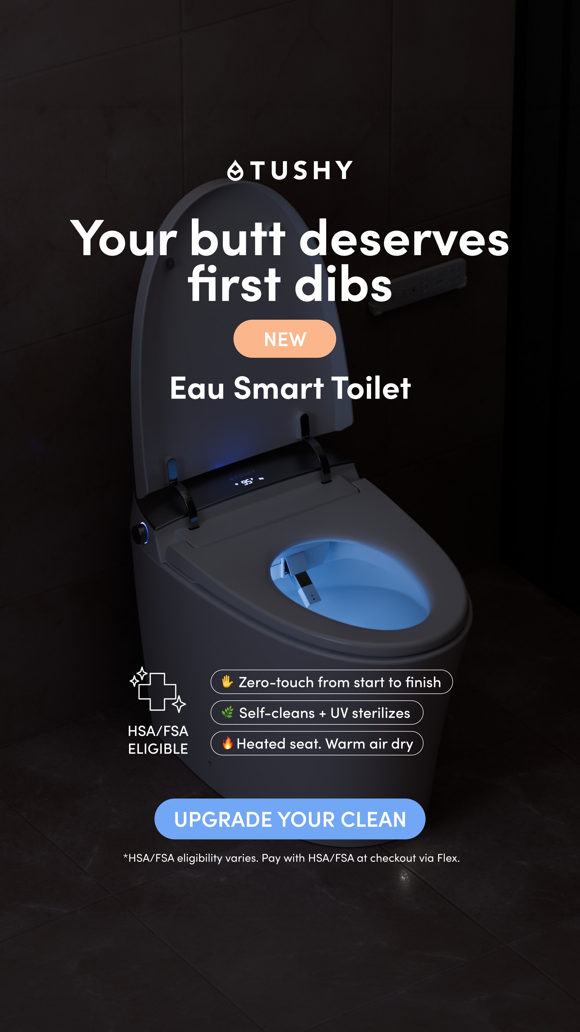 TUSHY Facebook ad